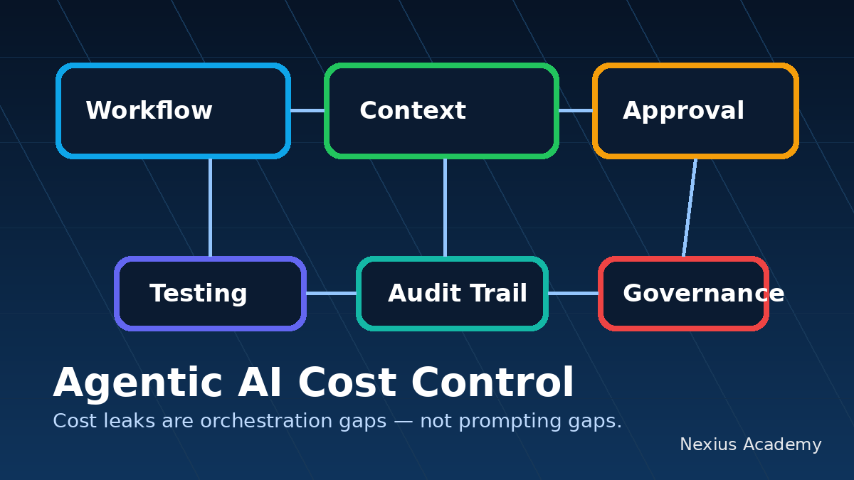 Agentic AI Cost Control: What Business Professionals Must Learn Before Agents Start Executing Work