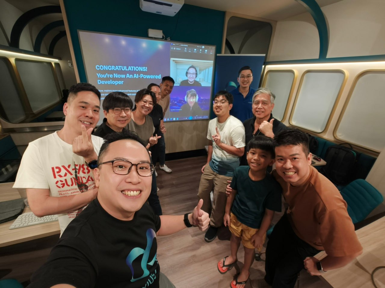 Workshop participants at Nexius Academy