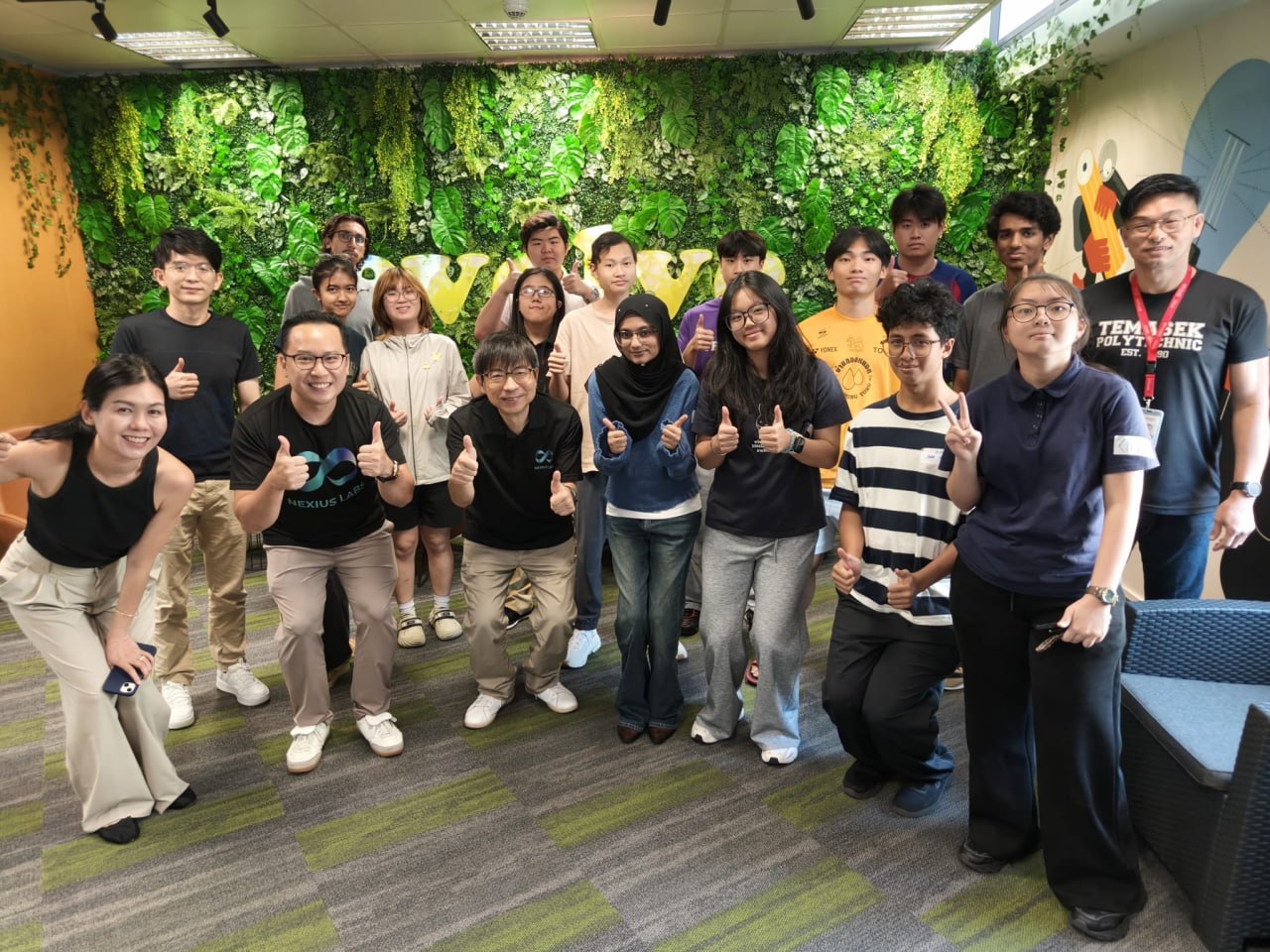 Classroom group at Nexius Academy